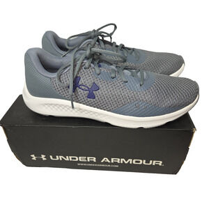 Under Armour Charged Pursuit Mens 3 Sz 9.5 Running Shoes Gray Athletic Sneakers